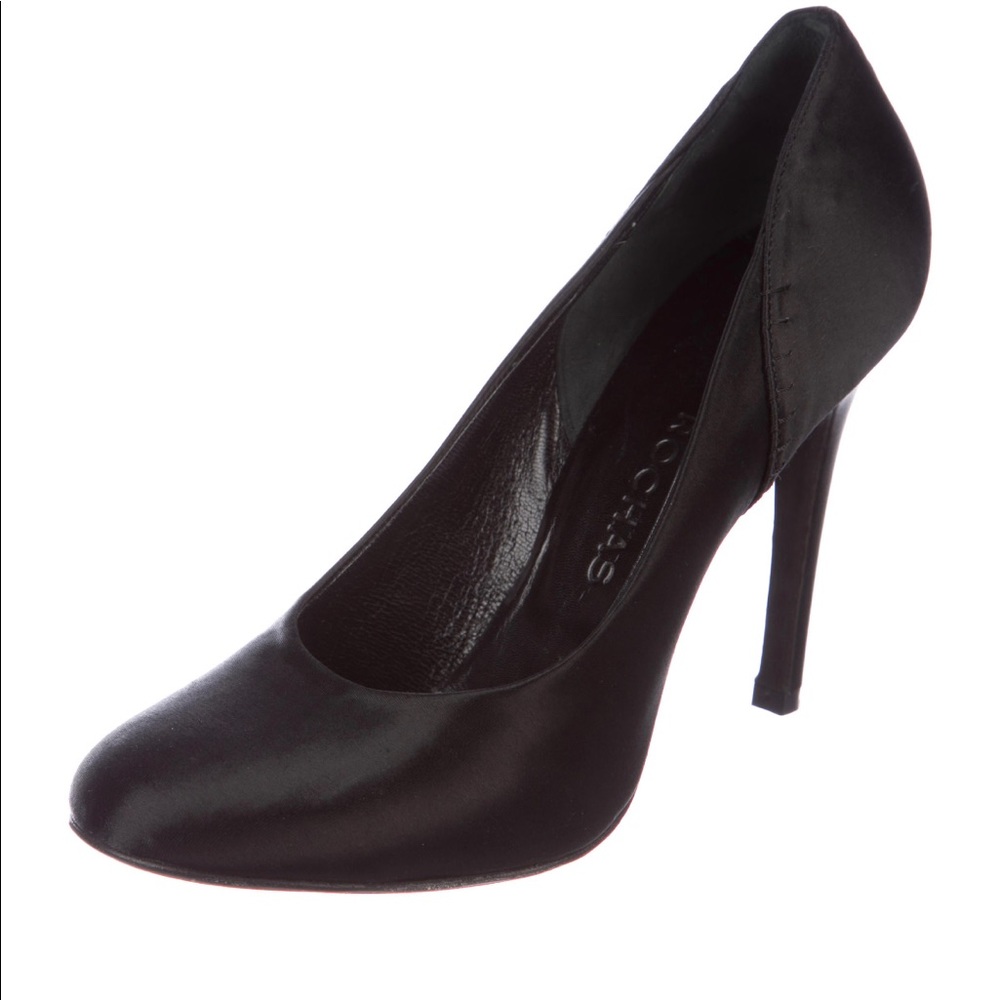 Rochas Satin Pumps
